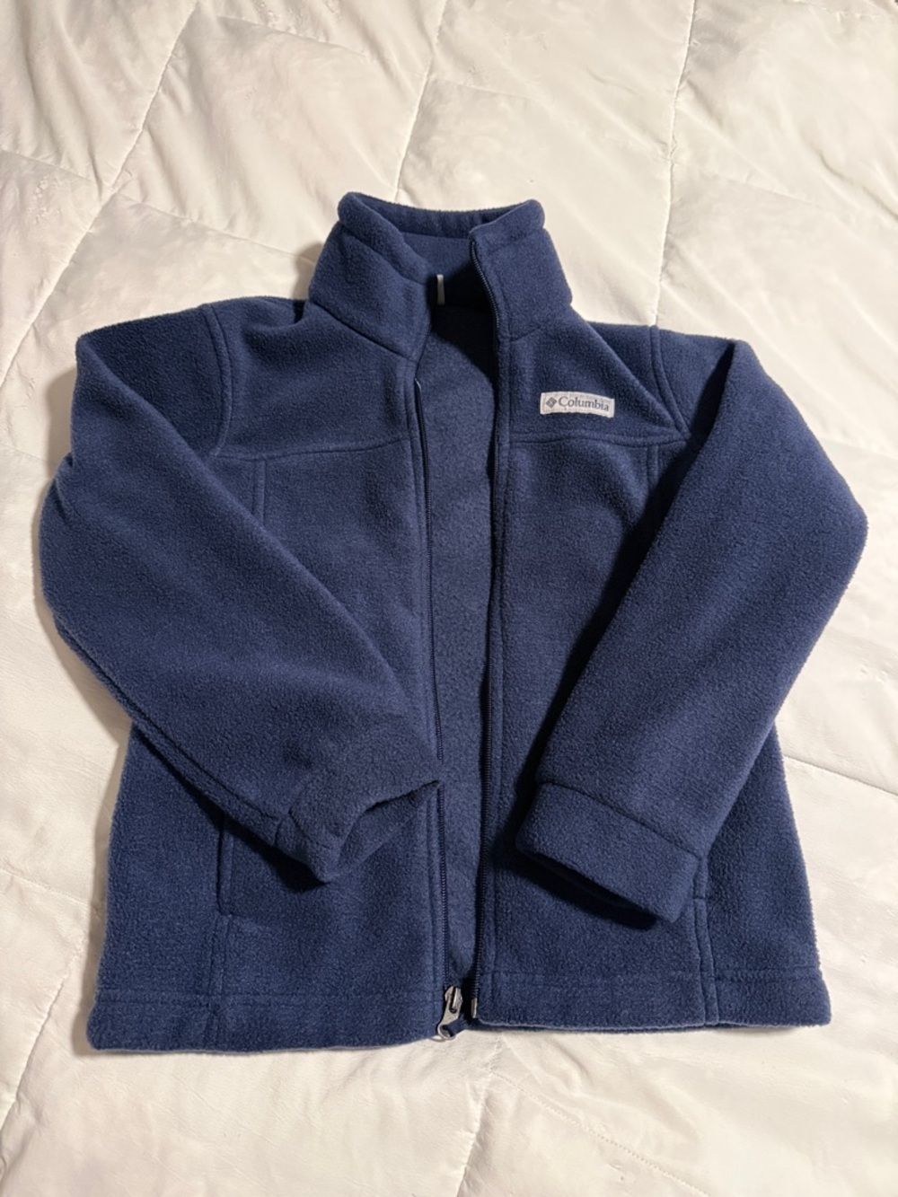 Boys Columbia Deep Navy Fleece Jacket
